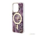 Guess Leopard MagSafe - Etui iPhone 14 Pro Max (Różowy)