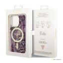 Guess Leopard MagSafe - Etui iPhone 14 Pro Max (Różowy)