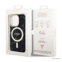 Guess Marble MagSafe - Etui iPhone 14 Pro Max (Czarny)