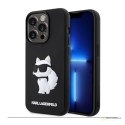 Karl Lagerfeld 3D Rubber NFT Choupette - Etui iPhone 14 Pro (Czarny)