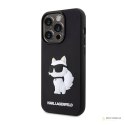 Karl Lagerfeld 3D Rubber NFT Choupette - Etui iPhone 14 Pro (Czarny)