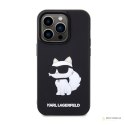 Karl Lagerfeld 3D Rubber NFT Choupette - Etui iPhone 14 Pro (Czarny)