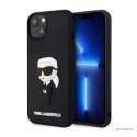 Karl Lagerfeld 3D Rubber NFT Ikonik - Etui iPhone 14 (Czarny)