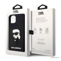 Karl Lagerfeld 3D Rubber NFT Ikonik - Etui iPhone 14 (Czarny)