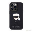 Karl Lagerfeld 3D Rubber NFT Ikonik - Etui iPhone 14 Pro (Czarny)