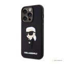 Karl Lagerfeld 3D Rubber NFT Ikonik - Etui iPhone 14 Pro Max (Czarny)