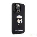 Karl Lagerfeld 3D Rubber NFT Ikonik - Etui iPhone 14 Pro Max (Czarny)