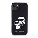 Karl Lagerfeld NFT Saffiano Karl & Choupette - Etui iPhone 14 (Czarny)