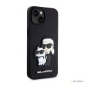 Karl Lagerfeld NFT Saffiano Karl & Choupette - Etui iPhone 14 (Czarny)