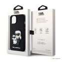 Karl Lagerfeld NFT Saffiano Karl & Choupette - Etui iPhone 14 Plus (Czarny)