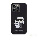 Karl Lagerfeld NFT Saffiano Karl & Choupette - Etui iPhone 14 Pro Max (Czarny)