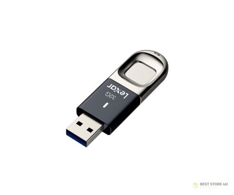 Lexar JumpDrive Fingerprint F35 32 GB, USB 3.0, czarny