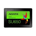 ADATA Ultimate SU650 120 GB, interfejs SSD SATA, prędkość zapisu 320 MB/s, prędkość odczytu 520 MB/s