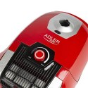 Adler Odkurzacz AD 7041 workowy, moc 700 W, pojemność 3 L, czerwony