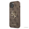 Guess 4G Big Metal Logo - Etui iPhone 13 (brązowy)