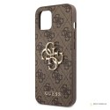 Guess 4G Big Metal Logo - Etui iPhone 13 (brązowy)