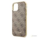 Guess 4G Collection - Etui iPhone 11 (brązowy)