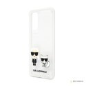 Karl Lagerfeld Ikonik & Choupette - Etui Samsung A53 (przezroczysty)