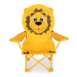 Krzesło składana dla dzieci krzesełko turystyczne z torbą Lew