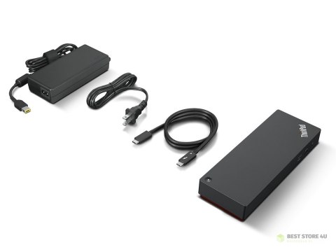 Lenovo Universal Thunderbolt 4 Dock (Max displays: 4/Max resolution: 8K/60Hz/Supports: 4x4K/60Hz or 1x8K/1xEthernet LAN (RJ-45)/ Lenovo Universal Thunderbolt 4 Dock (Max displays: 4/Max resolution: 8K/60Hz/Supports: 4x4K/60Hz or 1x8K/1xEthernet LAN (RJ-45)/