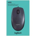 Logitech Mysz M90 grafitowa przewodowa