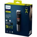 Philips Trimmer 9-in-1 Face and Hair Multigroom series 5000 MG5720/15 Cordless, Number of length steps 11, Black
