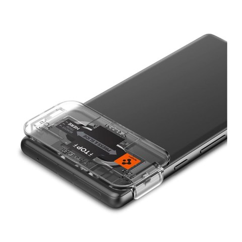 Spigen Optik.TR EZ Fit Camera Lens Protector - Szkło ochronne na obiektyw do Google Pixel 7A (2 szt) (Czarny)