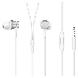 Xiaomi Mi In-Ear Headphones Basic ZBW4355TY 3,5 mm, srebrne, wbudowany mikrofon