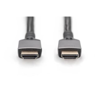 Digitus 8K PREMIUM HDMI 2.1 Kabel połączeniowy DB-330200-030-S Czarny, HDMI do HDMI, 3 m
