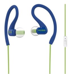 Koss Słuchawki KSC32iB przewodowe, douszne, mikrofon, 3,5 mm, niebieskie