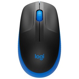 Logitech Full Size Mouse M190 Wireless, niebieski, USB