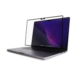 Moshi iVisor XT - Folia ochronna na ekran MacBook Pro 16" (M1, 2021) (czarna ramka)