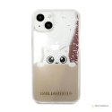 Karl Lagerfeld K-Peek A Boo - Etui iPhone 11 Pro Max (Glitter Pink Gold)