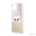 Karl Lagerfeld K-Peek A Boo - Etui iPhone 11 Pro Max (Glitter Pink Gold)