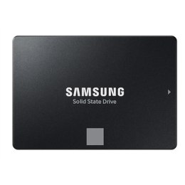 Samsung SSD 870 EVO 500 GB, obudowa SSD 2,5", interfejs SSD SATA III, prędkość zapisu 530 MB/s, prędkość odczytu 560 MB/s.