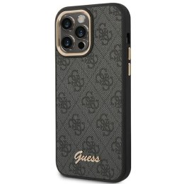 Guess 4G Metal Camera Outline Case - Etui iPhone 14 Pro (Czarny)