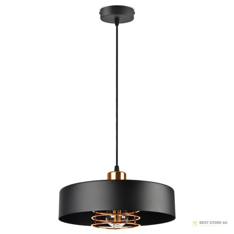 CHIRO lampa wisząca, moc max. 1x60W, E27, czarna CHIRO lampa wisząca, moc max. 1x60W, E27, czarna