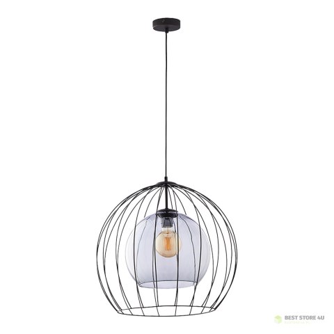 DUNIA 500 1P, lampa wisząca, E27 max.15W, czarna DUNIA 500 1P, lampa wisząca, E27 max.15W, czarna