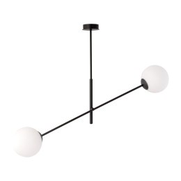 LAINA lampa wisząca, moc max.2x40W, E14, czarno-biała