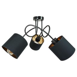 VIGO lampa wisząca moc max. 3x60W, E27, czarna