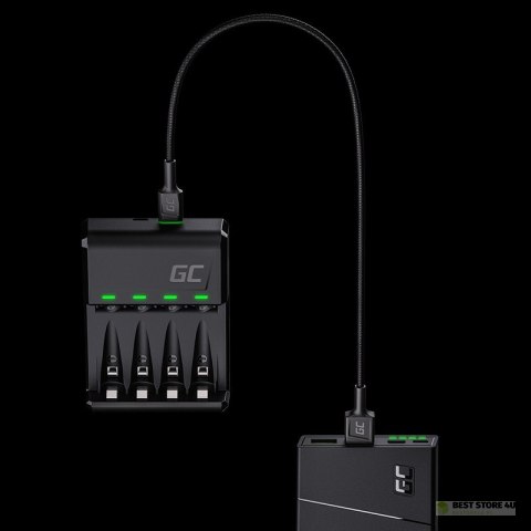 Green Cell VitalCharger - Ładowarka do akumulatorów AA AAA R6 R03 Ni-MH Green Cell VitalCharger - Ładowarka do akumulatorów AA AAA R6 R03 Ni-MH