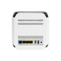 Asus Wifi 6 802.11ax Tri-band Gigabit Gigabit Gaming Mesh Router GT6 ROG Rapture (1-Pack) 802.11ax, 10/100/1000 Mbit/s, Porty Et
