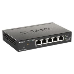 D-Link 5-portowy gigabitowy zarządzalny przełącznik PoE Smart i przedłużacz PoE DGS-1100-05PDV2 Zarządzanie przez Internet, komp