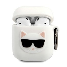 Karl Lagerfeld Choupette 3D - Etui Apple Airpods (white)