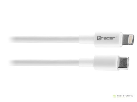 Kabel TRACER USB Type-C - Lightning M/M 1,0m Kabel TRACER USB Type-C - Lightning M/M 1,0m