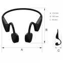 MANTA Słuchawki bezprzewodowe Skeleton MBC101 czarne