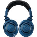 Audio Technica Professional Studio Monitor Headphones ATH-M50XDS Wired, Over-ear, Three detachable cables, Blue