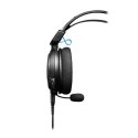 Audio Technica Wired Headphones ATH-GDL3BK Wired, Over-ear, Microphone, 3.5 mm, Black