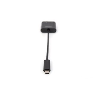 Digitus USB-Type-C Gigabit Ethernet Adapter + PD z funkcją power delivery DN-3027 Black