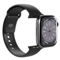 PURO ICON - Elastyczny pasek do Apple Watch 38/40/41 mm (S/M & M/L) (Black)